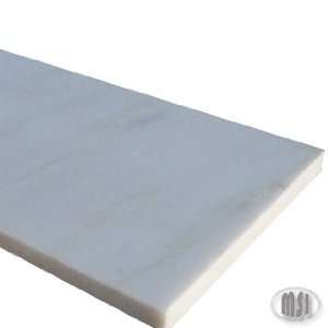  Montego Sela 6x73 White Marble Single Beveled   POlished 