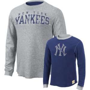 New York Yankees Reversible Long Sleeve Jersey Shirt  
