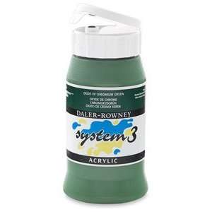   System 3 Acrylics   Oxide of Chromium Green, 500 ml