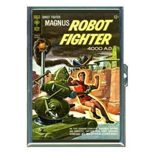  1960s Comic Book Robot Fighter ID Holder, Cigarette Case 
