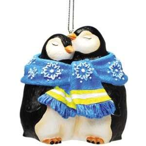  Snuggling Penguins Ornament Westland Gifts