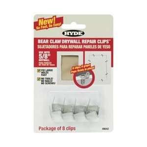  Hyde Tools 09042 Bear Claw Drywall Repair Clips, 5/8 Inch 
