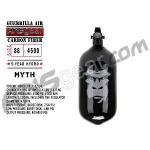 Guerrilla Air Carbon Fiber Compressed Air Tank W/ Myth Regulator 88 