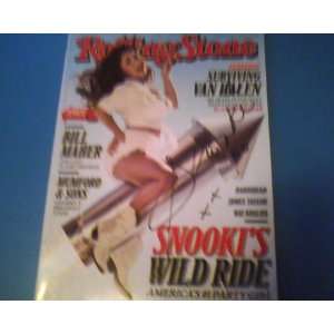   Magazine Mag Hand Signed on Cover By Jersey Shores Snooki Issue #1126