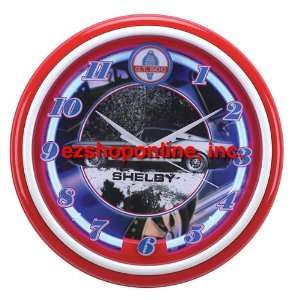  Genuine 12 Mustang Shelby License Neon Clock