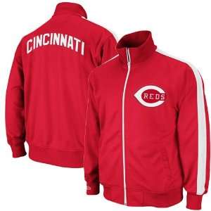  MLB Cincinnati Reds Pinch Hitter Track Jacket Mitchell 