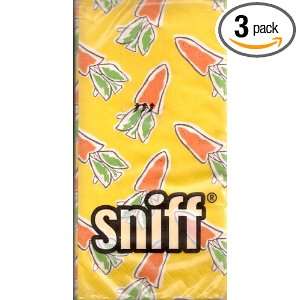  SNIFF Designer Tissues   CARROT YELLOW Health & Personal 