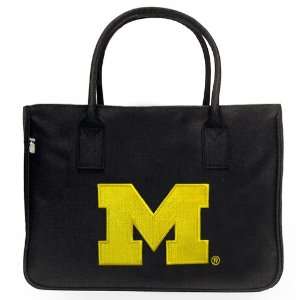  UM Michigan Logo Embroidered Handbag