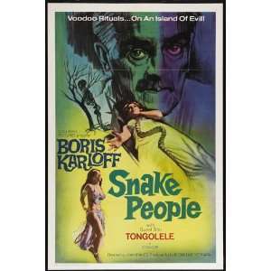  Isle of the Snake People Movie Poster (11 x 17 Inches 