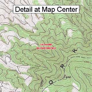  USGS Topographic Quadrangle Map   Circleville, West 