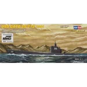  Hobby Boss 1/700 USS Gato SS 212 1941 Toys & Games