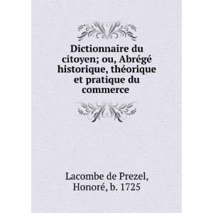  Dictionnaire du citoyen; ou, AbrÃ©gÃ© historique, thÃ 