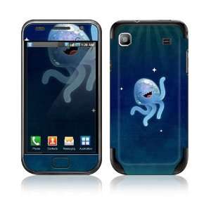   Galaxy S i9000 Skin Decal Sticker   Happy Squid 