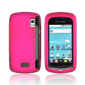  Rose Pink Rubberized Hard Plastic Case Cover For LG 