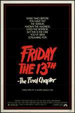 Friday the 13th   The Final Chapter 1984 Original U.S. One Sheet Movie 