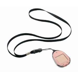  Smart Solar Joggers Flash Light with Lanyard   Pink