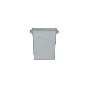  Rubbermaid FG354100LGRAY   Slim Jim Waste Container w 