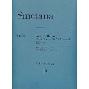  Smetana Bed?ich Aus Der Heimat (From My Homeland). For 