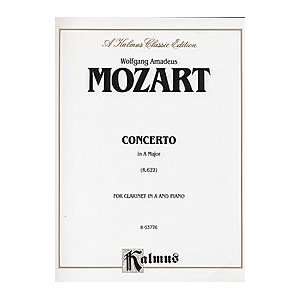  Concerto In A Major For Clarinet, K. 622 Musical 