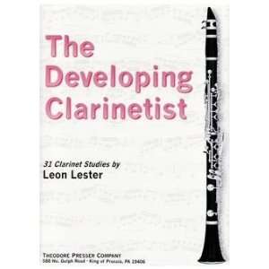 The Developing Clarinetist 31 Clarinet Studies 0680160090105  
