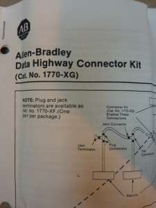 New Allen Bradley Connector Dropline 1770 XG #28966  