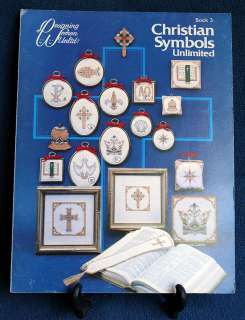 CHRISTIAN SYMBOLS Patterns Cross Stitch Book 3 1982  