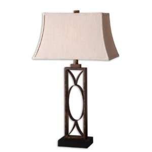  Manicopa Lamp by Uttermost   Mottled Dark Bronze w/ A 