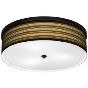  Tones Of Sorrel 20 1/4 Wide CFL Bronze Ceiling Light 