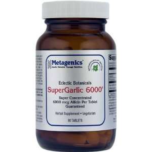  SuperGarlic 6000 600 mg 90 Tablets   Metagenics Health 