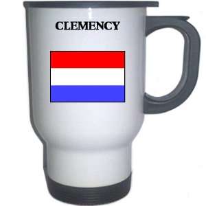  Luxembourg   CLEMENCY White Stainless Steel Mug 