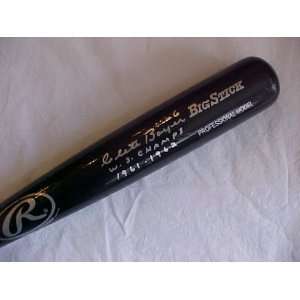 Clete Boyer Hand Signed Autographed Full Size Rawlings Big Stick 
