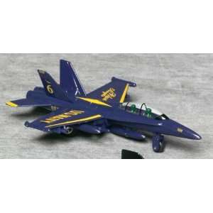    Die Cast Pullback Airplane Toy F 18 Blue Angels Toys & Games