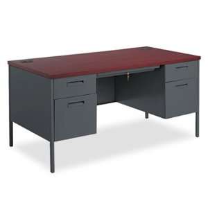 HON® Metro Classic Series Double Pedestal Desk 