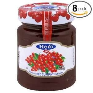 Hero Fruit Spread, Red Currant, 12 Ounce (Pack of 8)  