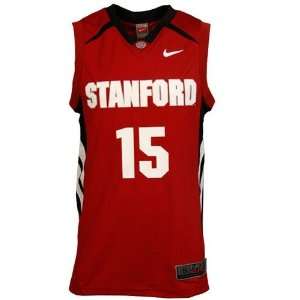  Nike Elite Stanford Cardinal #15 Cardinal Replica Jersey 