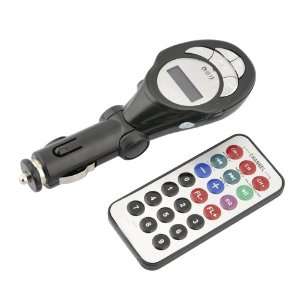  Black FM Transmitter and Remote Control for Car  Player 