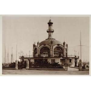  1928 Club Nautico Nautical Barcelona Spain Photogravure 