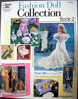 FASHION DOLL Collection BOOK 2 Project Pattern Book New  
