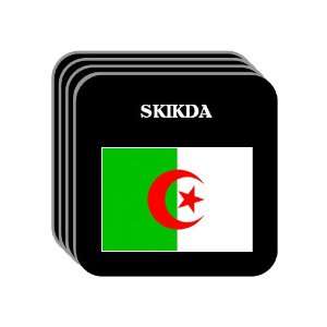 Algeria   SKIKDA Set of 4 Mini Mousepad Coasters