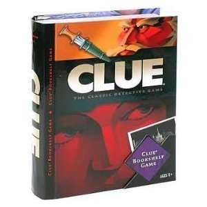    Clue Bookshelf Game; Clue The Classic Detective Game Toys & Games