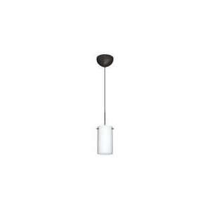 Besa Lighting   1XC 440407 BR   Stilo 1 Light Fixed Connect Pendant 