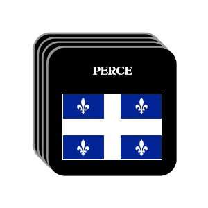 Quebec   PERCE Set of 4 Mini Mousepad Coasters