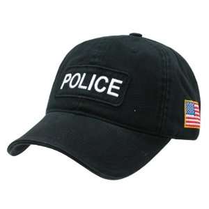  POLICE HAT CAP DUAL FLAG RAID CAPS 