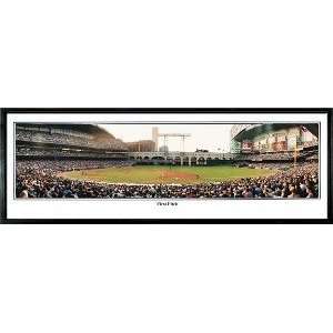  Astros First Pitch Opening Day Enron Panoramic Photo 