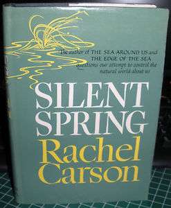 Rachel Carson Silent Spring 1962 HC DJ 1st  