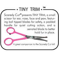 SCAREDY CUT Silent Dog Grooming Kit + TINY TRIM scissor  