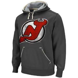  CCM New Jersey Devils Stone Bigger Better Logo Pullover 