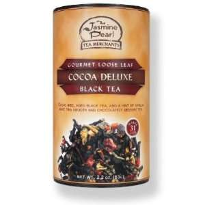 Cocoa Deluxe Black Tea   Eco Canister  Grocery & Gourmet Food
