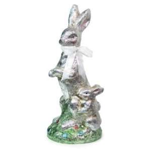  Pack of 2 Sweet Delights Silver Foil Bunny Rabbit with 