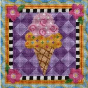  Ice Cream Cone   Needlepoint Kit Arts, Crafts & Sewing